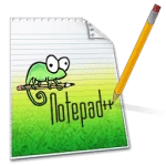 Notepad++ Download - Free Source Code & Text Editor software icon